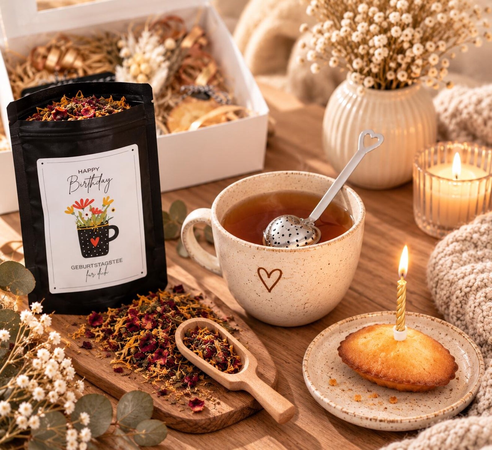 Geschenk Set zum Geburtstag "Happy Birthday Box" – Bild 4