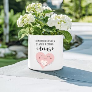 RUB On Sticker Kleine Menschen brauchen so große Herzen wie deins, Geschenkaufkleber, Geschenk Erzieherin, Geschenk Lehrerin, Aufkleber