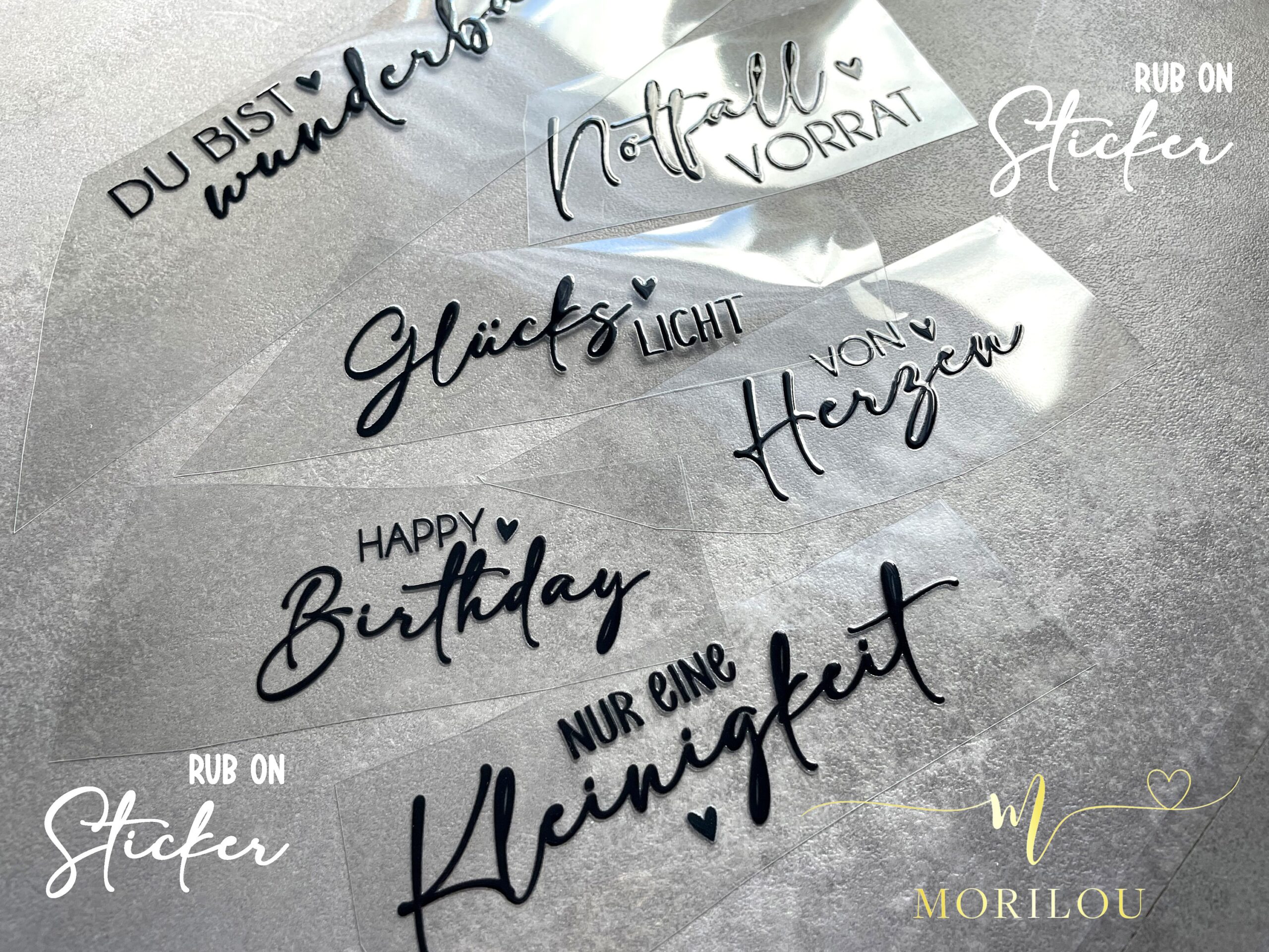 Kleine Auszeit Rub on Sticker oder Geschenk Tablett Kleine Auszeit, Geschenkaufkleber, persönliches Geschenk für die Freundin, Holztablett – Bild 4