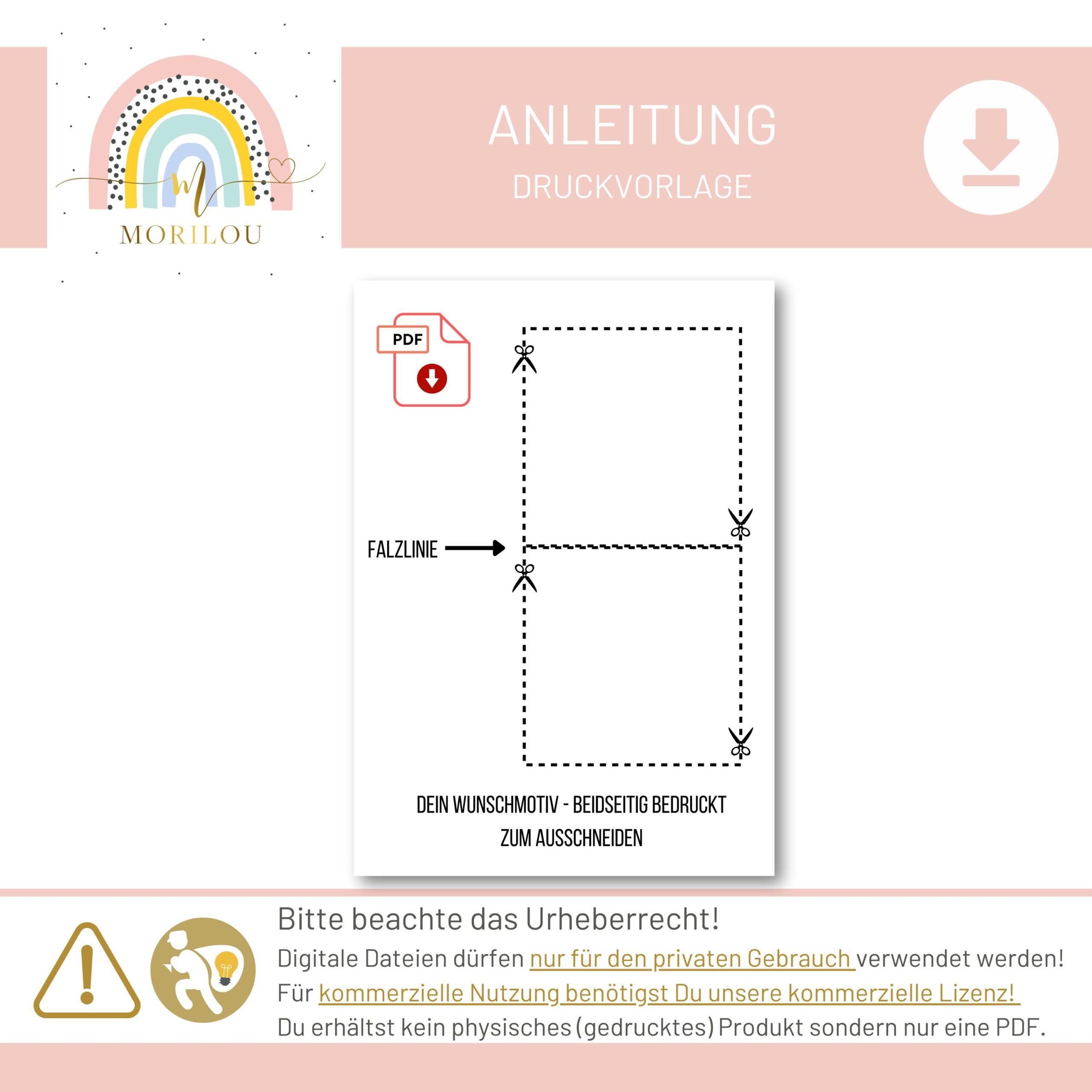 Abschiedsgeschenk für Erzieherin, Druckvorlage für Glücks-Tütchen (PDF), Kindergartenabschied, Dankeschön Erzieher, Kita Geschenk, DIY – Bild 4