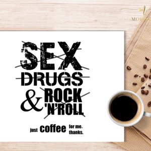 Platzset mit Spruch Das Leben ist eine Wundertüte, Tischset, Untersetzer, abwaschbaren Kunststoff, Tischset für Erwachsene mit Spruch