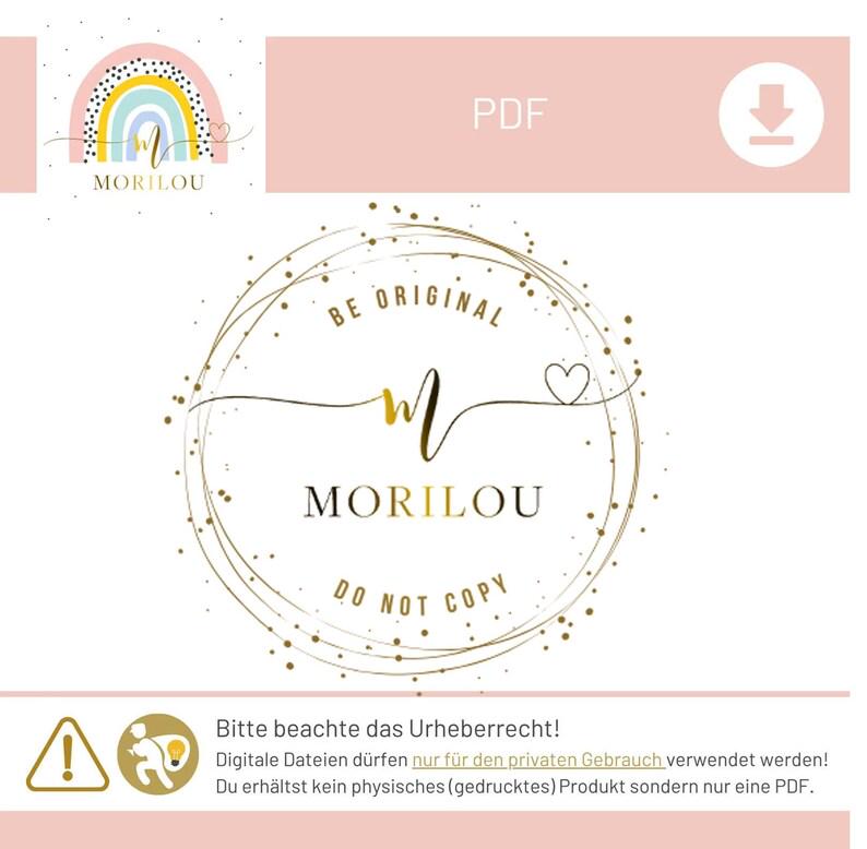 Postkarte "Lass los" mit abstraktem Design mit Spruch - Neon Design, leuchtende Wanddeko, ausgefallenes Wandbild, loslassen, Motivation – Bild 3