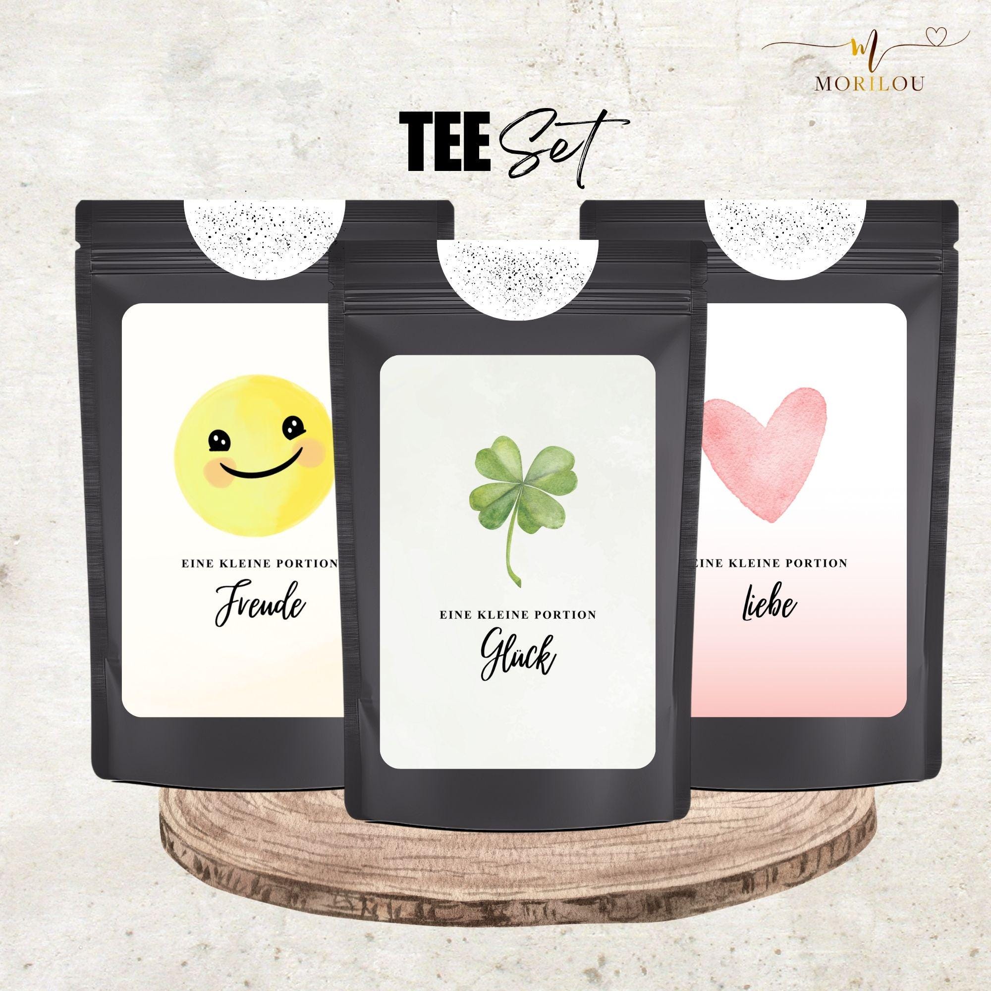 Eine Portion Freude, EISTEE, Pfirsich Eistee, kleines Mitgebsel, Geschenk, Glücksbringer, Geschenk für Patienten, Gute Besserung, gute Laune – Bild 5