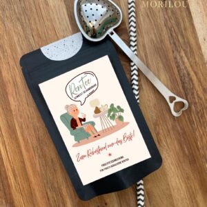 Rente, Tee Geschenk zum Ruhestand, "Rentee", Geschenk für Renter, Früchtetee, Abschiedsgeschenk, Rentnerin, Rentner, Verabschiedung, Team