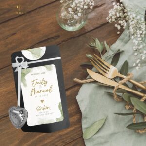 Personalisiertes Tee Gastgeschenk zur Hochzeit