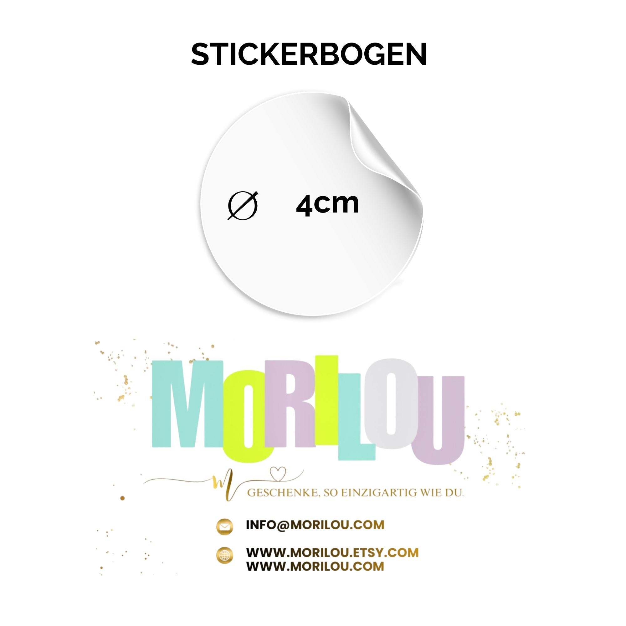 24 AUFKLEBER zur Kommunion oder Konfirmation | personalisiert | mit Name | Gastgeschenke | Regenbogen | Sticker, Etiketten – Bild 3