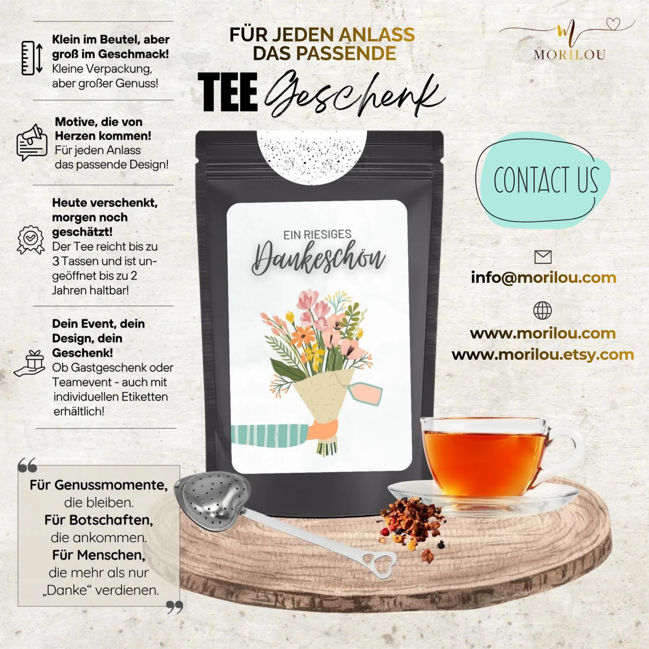 Du bist eine Kämpferin - Tee - kleines Mitgebsel, Geschenk, Krebs, Geschenk Krankenhaus, Geschenk für Patienten, Gute Besserung, Krankheit – Bild 6