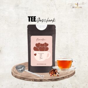 It's always time for tea, Teegeschenk, Geschenk, Teefreund, Ostergeschenk, Geburtstagsgeschenk, Valentinstag, Früchtetee, Früchtetee