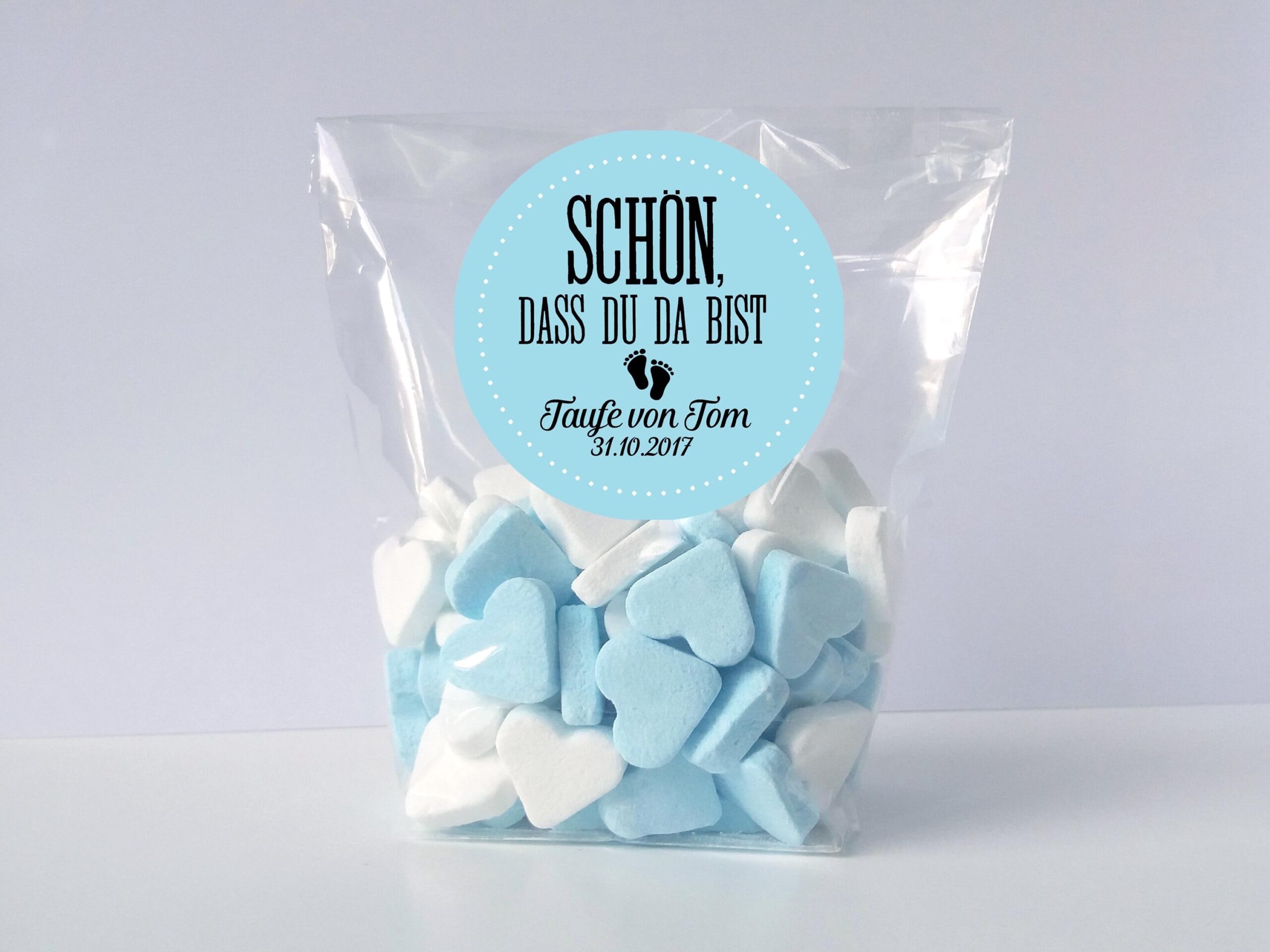 24 AUFKLEBER zur Kommunion oder Konfirmation | personalisiert | mit Name | Gastgeschenke | Regenbogen | Sticker, Etiketten – Bild 5