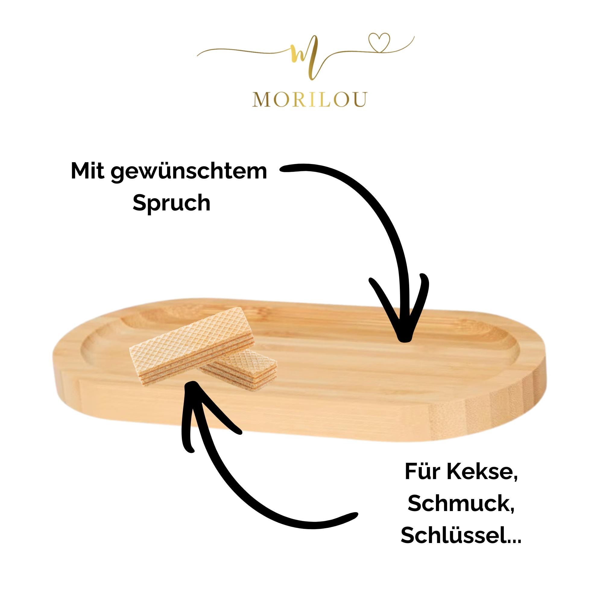 Kleine Auszeit Rub on Sticker oder Geschenk Tablett Kleine Auszeit, Geschenkaufkleber, persönliches Geschenk für die Freundin, Holztablett – Bild 3