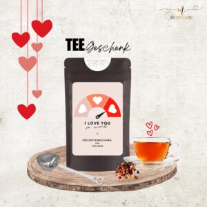 I love you so much, Teegeschenk für Verliebte, Geschenk Valentinstag, Geburtstagsgeschenk, Valentinstag, Verliebte, Liebe, Hochzeit, ehe