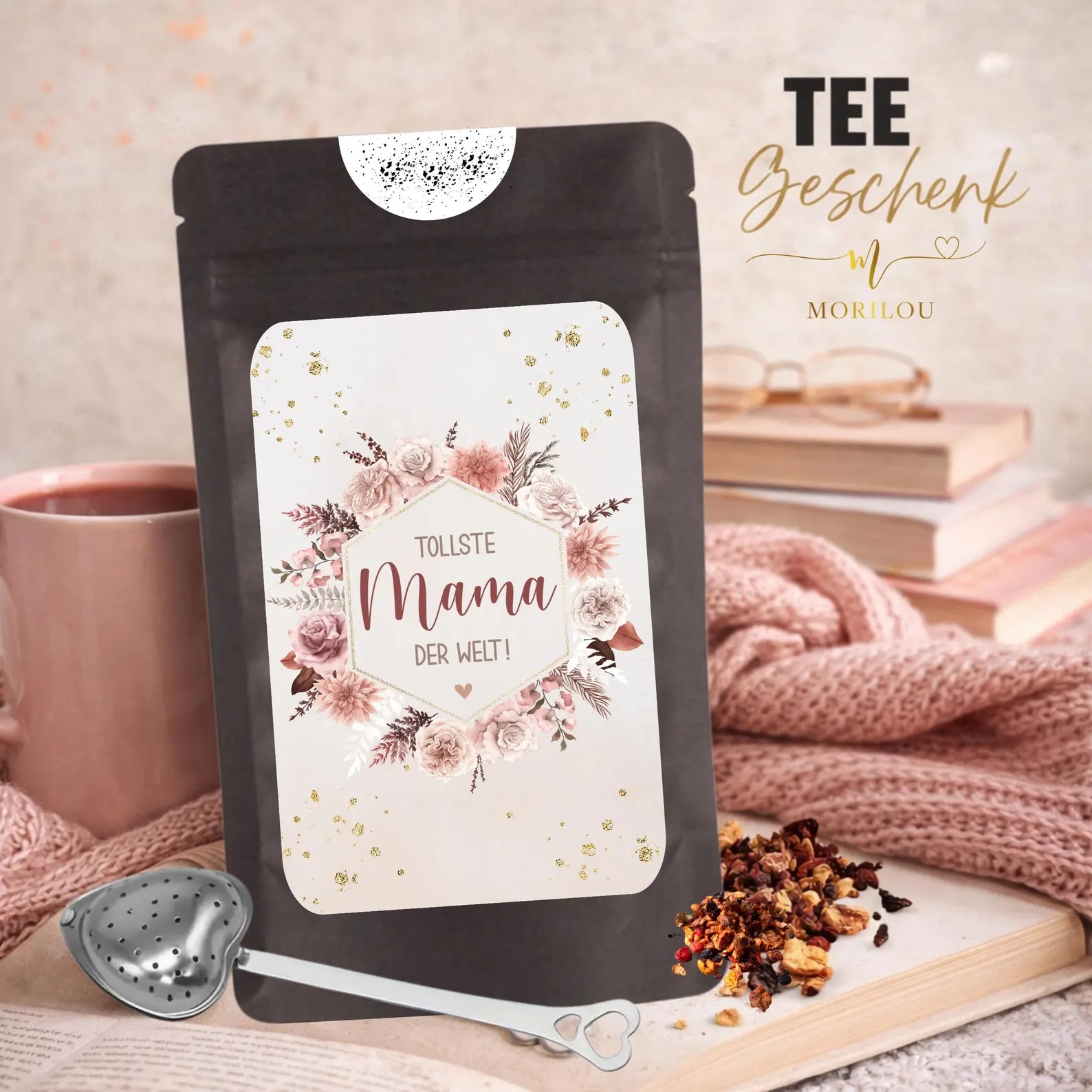 Tee Geschenk Päckchen Tollste Mama der Welt