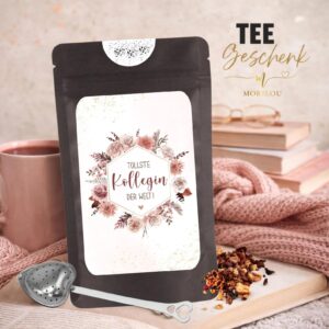 Tee Geschenk Päckchen "Tollste Kollegin der Welt"